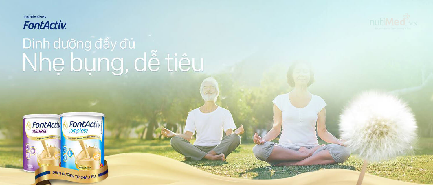 Sữa Fontacti complete nhẹ bụng dễ tiêu